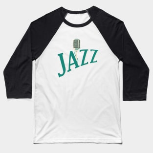 jazz lover with classic saxophone Baseball T-Shirt